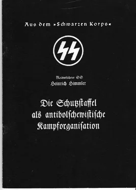 Heinrich Himmler Die Schutzstaffel als antibolschewistische Kampforganisation обложка книги