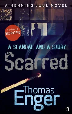 Thomas Enger Scarred обложка книги