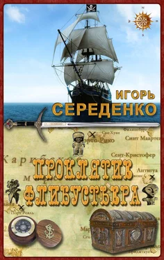 Игорь Середенко Проклятие флибустьера обложка книги