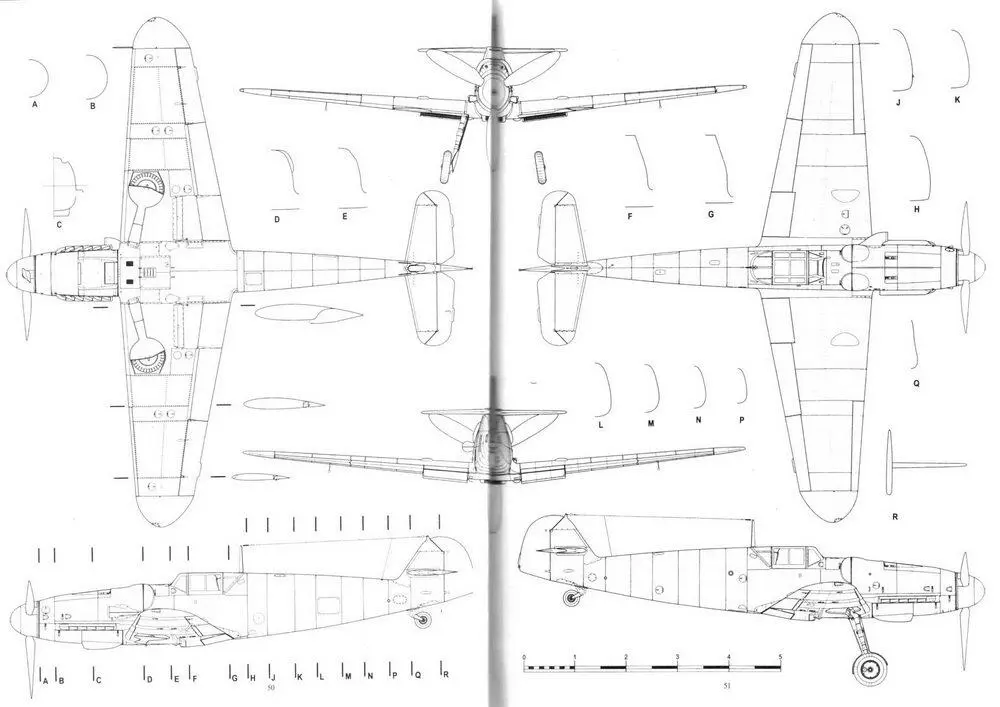 Me 109 G6 первых серий Существовало несколько вариантов Me 109G10 важнейшим - фото 158