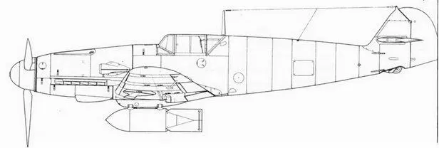 Me 109 F4B с 500кг бомбой на пилоне ЕТС 5001ХЬ Me 109 F4B с пилоном ЕТС - фото 75