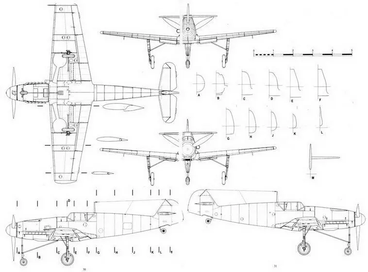 Me 109 V23 один из экземпляров участвовавших в программе Me 309 Me 109 - фото 81