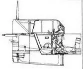 левый борт кабины Bf 109 F1 двигатель DB 601 вооружение версии F4 - фото 93
