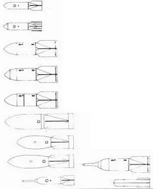 Бомбы применяемые Me 109 Bf 109 F1 JG 2 и JG 26 продолжали налеты на - фото 96