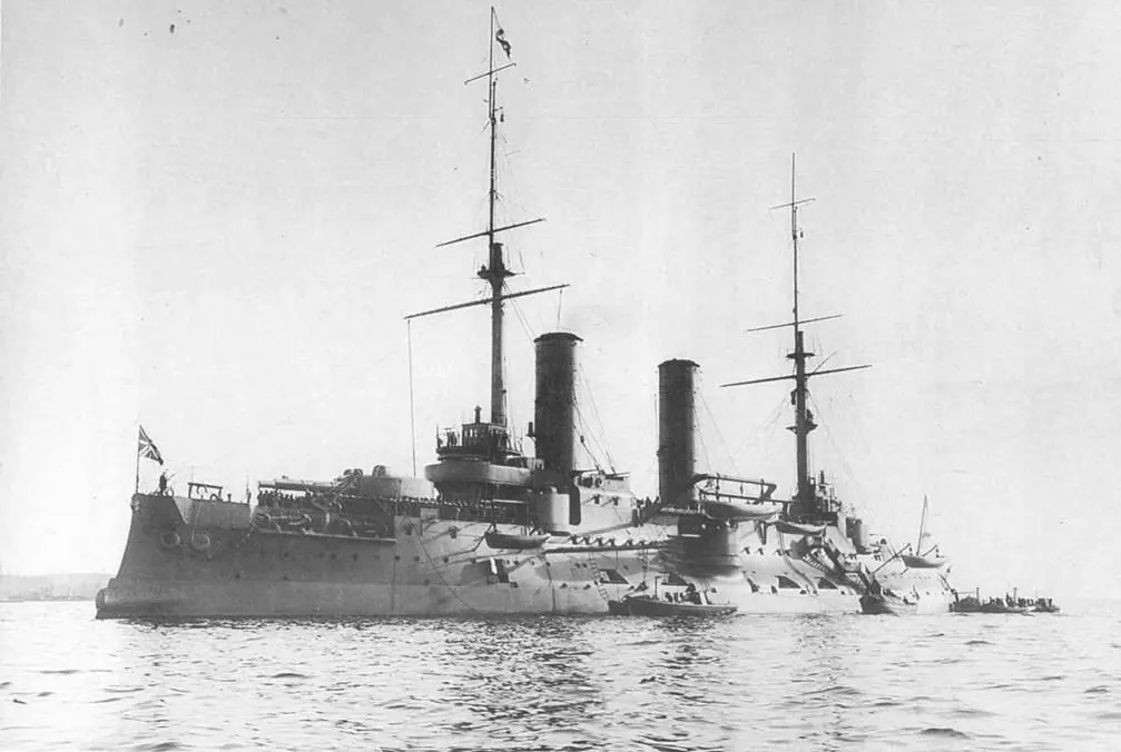 Цесаревич на якорной стоянке Во время визита французской эскадры - фото 50