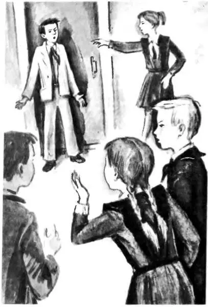 Отпусти сказал Вася хрипло обращаясь к одному только Мишке Повежливей - фото 38