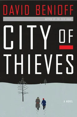 David Benioff City of Thieves обложка книги