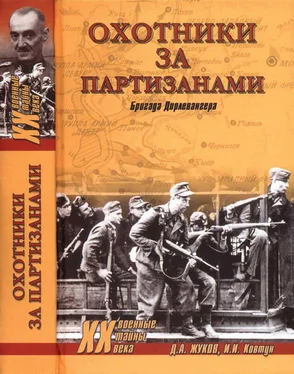 Дмитрий Жуков Охотники за партизанами. Бригада Дирлевангера обложка книги