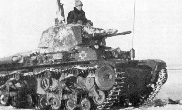 Легкий танк R2 из состава дивизии Великая Румыния под Сталинградом Ноябрь - фото 46