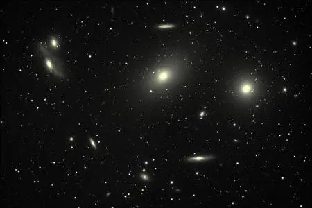 Скопление галактик в Деве Virgo cluster В этом скоплении тысячи галактик - фото 36