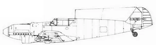 Me 109 С3 Ме 109 D1 с новыми выхлопными патрубками Ме 109 С1 - фото 105