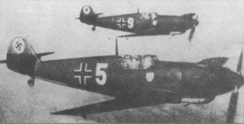 1я эскадрилья 2й группы JG 132 Richthofen были первой частью люфтваффе - фото 58