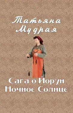 Татьяна Мудрая Сага о Йорун Ночное Солнце обложка книги