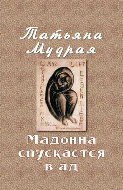 Татьяна Мудрая Мадонна спускается в ад обложка книги