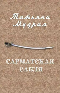 Татьяна Мудрая Сарматская сабля обложка книги