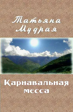 Татьяна Мудрая Карнавальная месса обложка книги