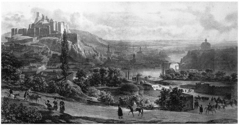 Tiflis one of the Romanov Empires multicultural cities Lithograph from the - фото 14