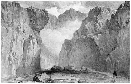 The Darial Pass Russias gateway to Georgia and the Near East From an 1837 - фото 15