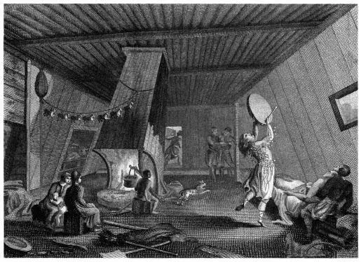 A Yakut shaman treating a patient Engraving from G Sarychevs Account of a - фото 17