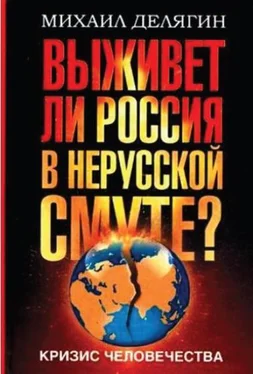 Михаил Делягин Кризис человечества. Выживет ли Россия в нерусской смуте ? обложка книги