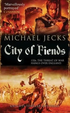 Michael Jecks City of Fiends обложка книги