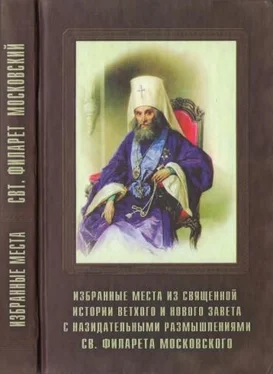 Филарет Дроздов Избранные места из Священной истории Ветхого и Нового Завета с назидательными размышлениями обложка книги