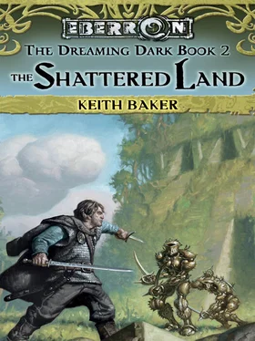 Keith Baker The Shattered Land обложка книги