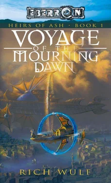 Rich Wulf Voyage of the Mourning Dawn обложка книги