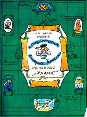 Олег Орлов Новые приключения матроса Кошкина на шхуне «Удача» обложка книги