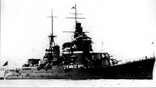 Асигара в августе 1929 года Видна конфигурация борта с бортовыми ТА и - фото 13