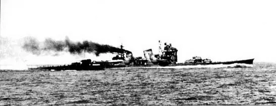 Миоко в ходе испытаний после модернизации 31 марта 1941 г Расчет - фото 34