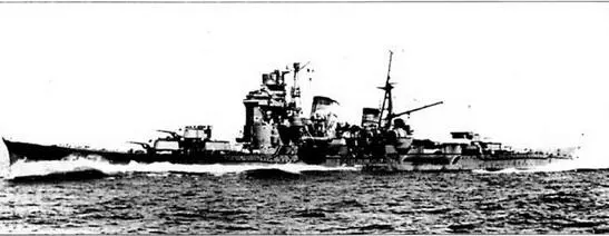 Миоко 31 марта 1941 года Морские испытания в районе острова Укурю после - фото 61