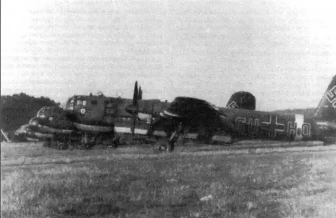 Самолеты Не 177A3 в т ч GUHO из учебной школы Flugzeugfuehrerschule В - фото 29