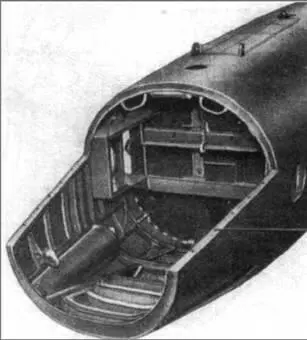 Хвостовая часть фюзеляжа Схема бронирования Не 177A1 Башенка HL 131V с - фото 90