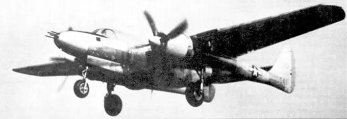 Первый полет XP61E состоялся в январе 1945 г Всего изготовили два XP61E обе - фото 147