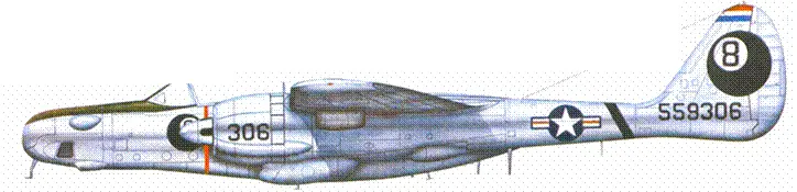 Серийный фоторазведчик F15A Репортер в 1948 г самолет состоял на - фото 179