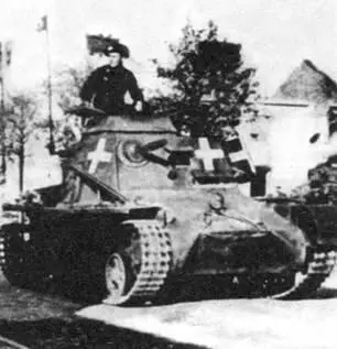 Командирский танк KIPzBfWg во время Польской кампании 1939 г Танк PzI - фото 34