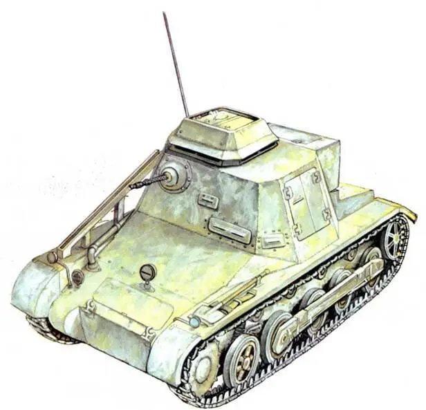 KlPzBf Wgl AusfA Зимой 19391940 гг в Рейнской области вблизи - фото 60