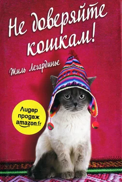 Жиль Легардинье Не доверяйте кошкам обложка книги