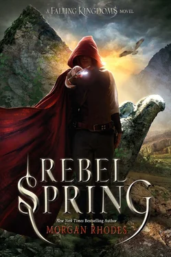 Morgan Rhodes Rebel Spring обложка книги