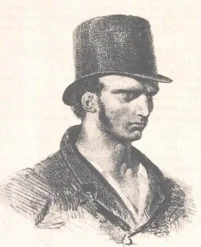 ЛуиПьер Лувель Литография 1820 год Свободы верный воин он раздобыл - фото 155