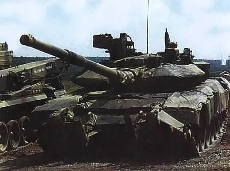 Танкневидимка Т90C снабженный комплексом Накидка и колейным минным - фото 5