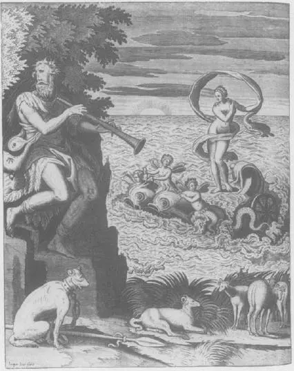 CYCLOPS WOOING GALATEA FROM BLAISE DE VIGENÈRE 1624 LES IMAGES PHILOSTRATUS - фото 13