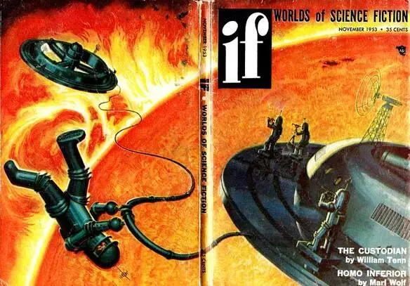 This etext was produced from If Worlds of Science Fiction November 1953 - фото 1