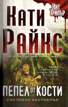Кати Райкс Пепел от кости обложка книги