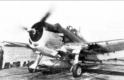 F6F3 Hellcat 11 из VF11 установленный на катапульте авианосца Hornet - фото 38
