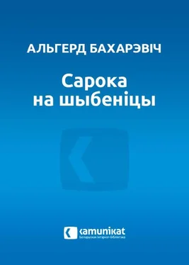 Бахарэвіч Альгерд Сарока на шыбеніцы обложка книги