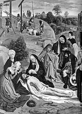 Рис 340 Оплакивание тела Христа Голландский мастер Geertgen tot Sint - фото 146