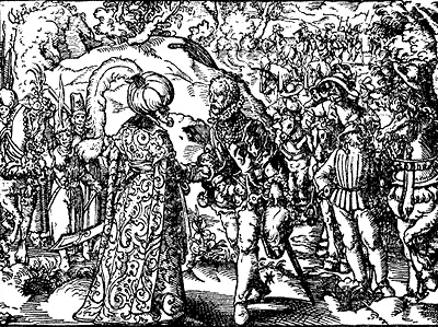 Рис 46 Встреча иноземного посла на Руси Старая гравюра из издания книги С - фото 166