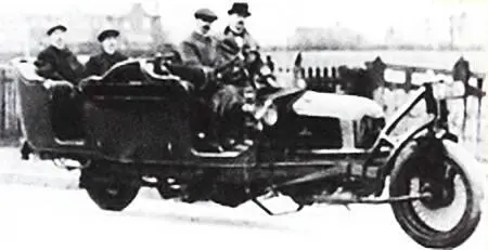 Двухколесный гиромобиль ПП Шиловскогона улицах Лондона 1913 г Когда - фото 37